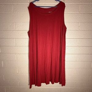 Ava & Viv Women's Rich Red Tunic Top
